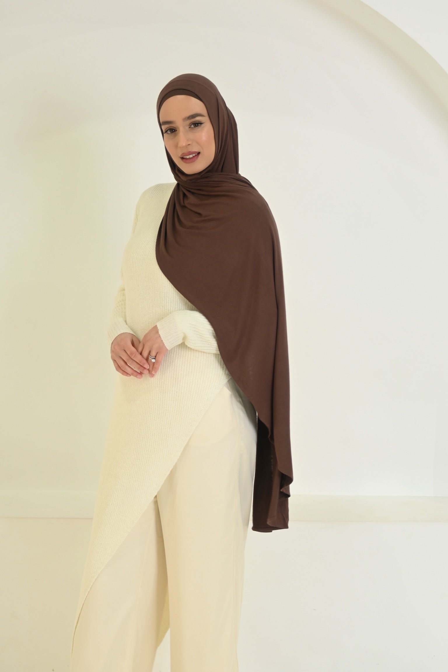 EASYWEAR COTTON & CAP HIJAB SET