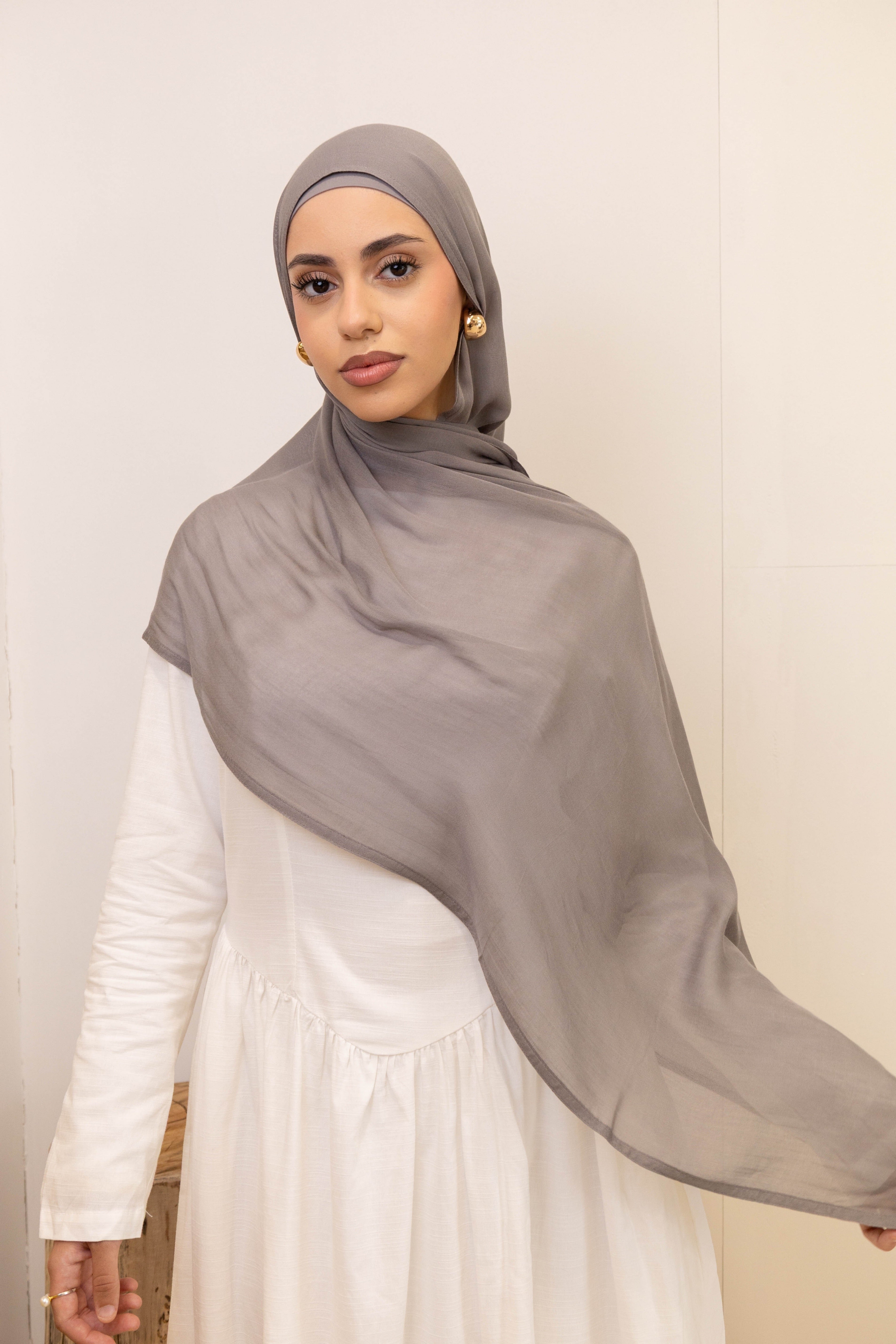 MODAL DOVE GREY UNDER CAP HIAJB SET