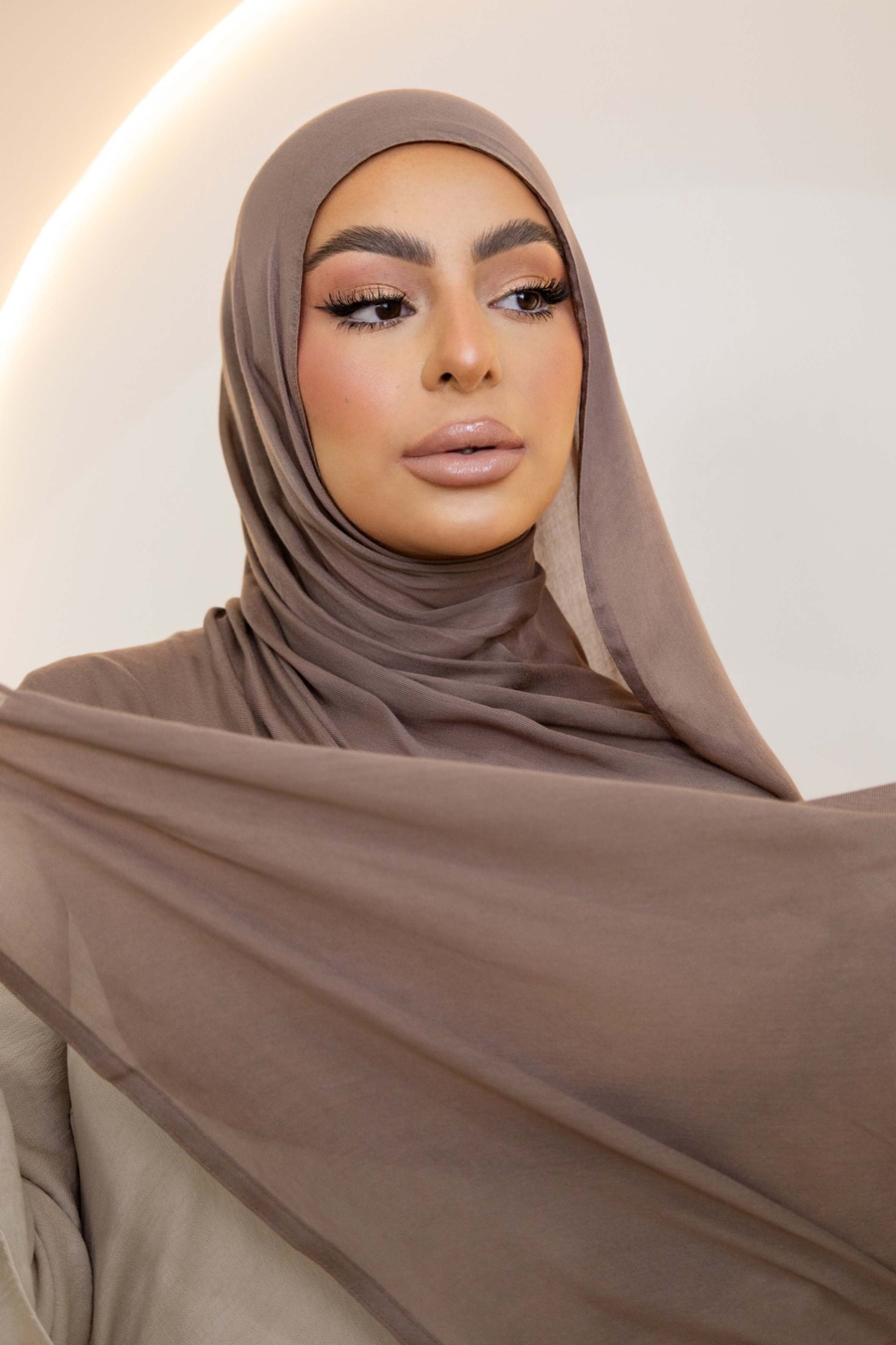 Light Weight Modal with Matching cap Nude Brown