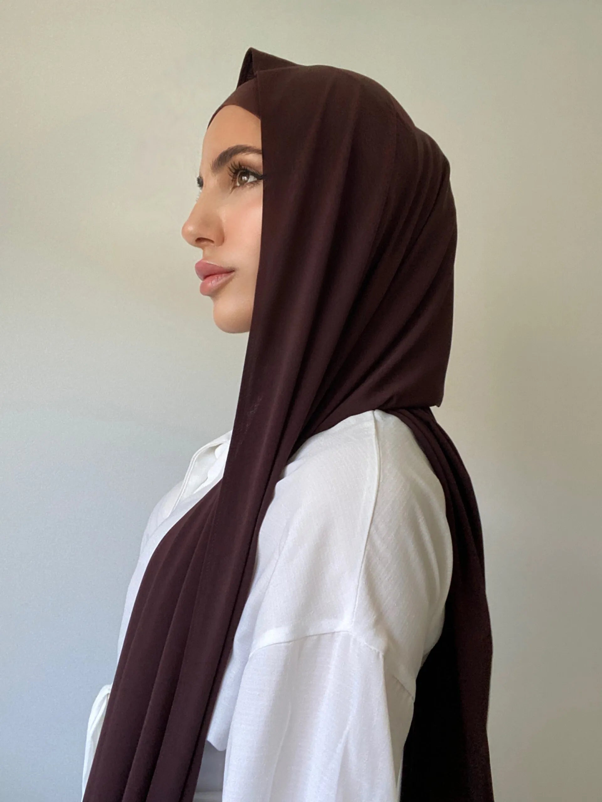 Modal Jersey Hijab Coco w Matching Cap