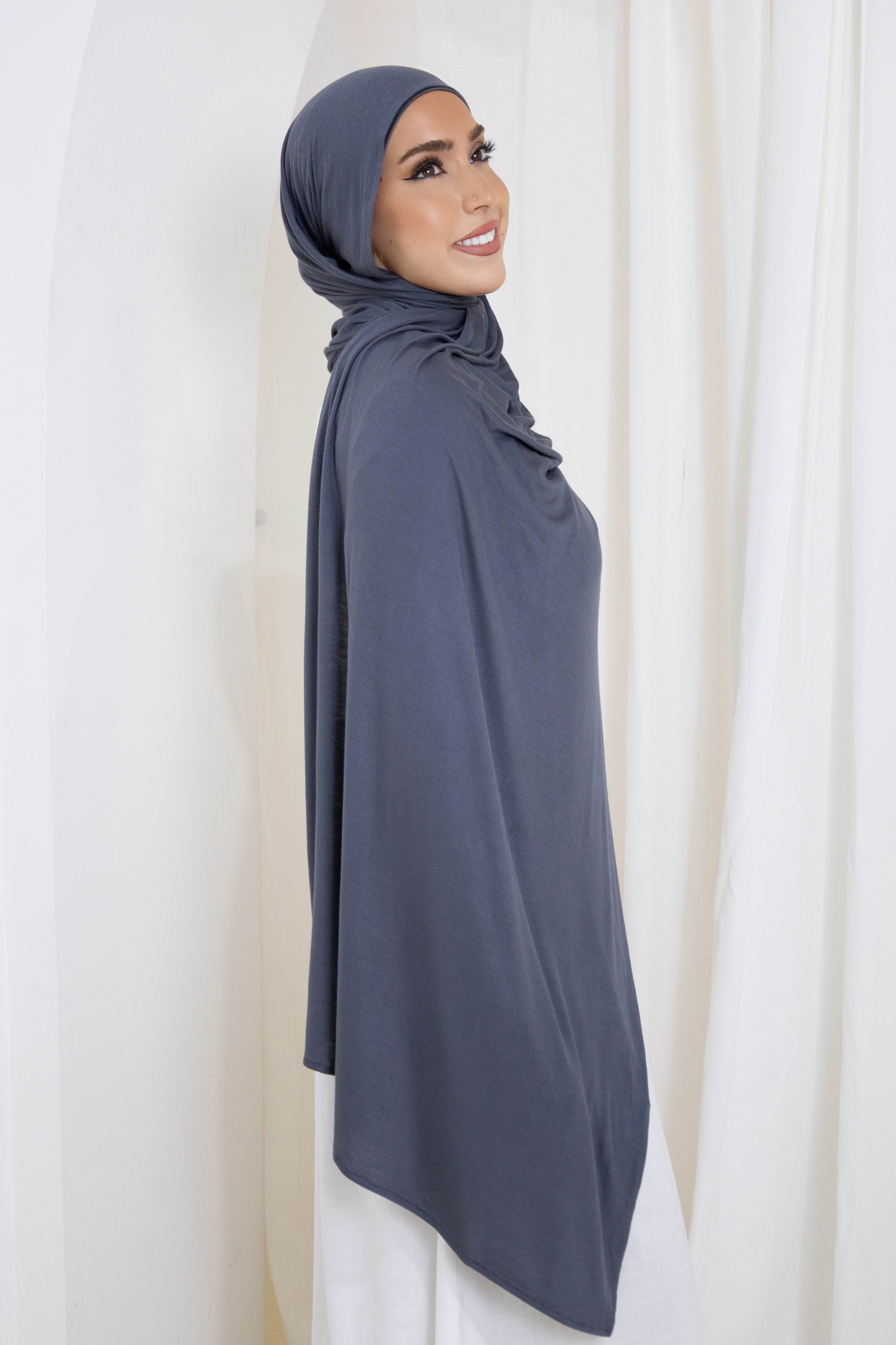 Jersey Hijab Storm with Matching Cap