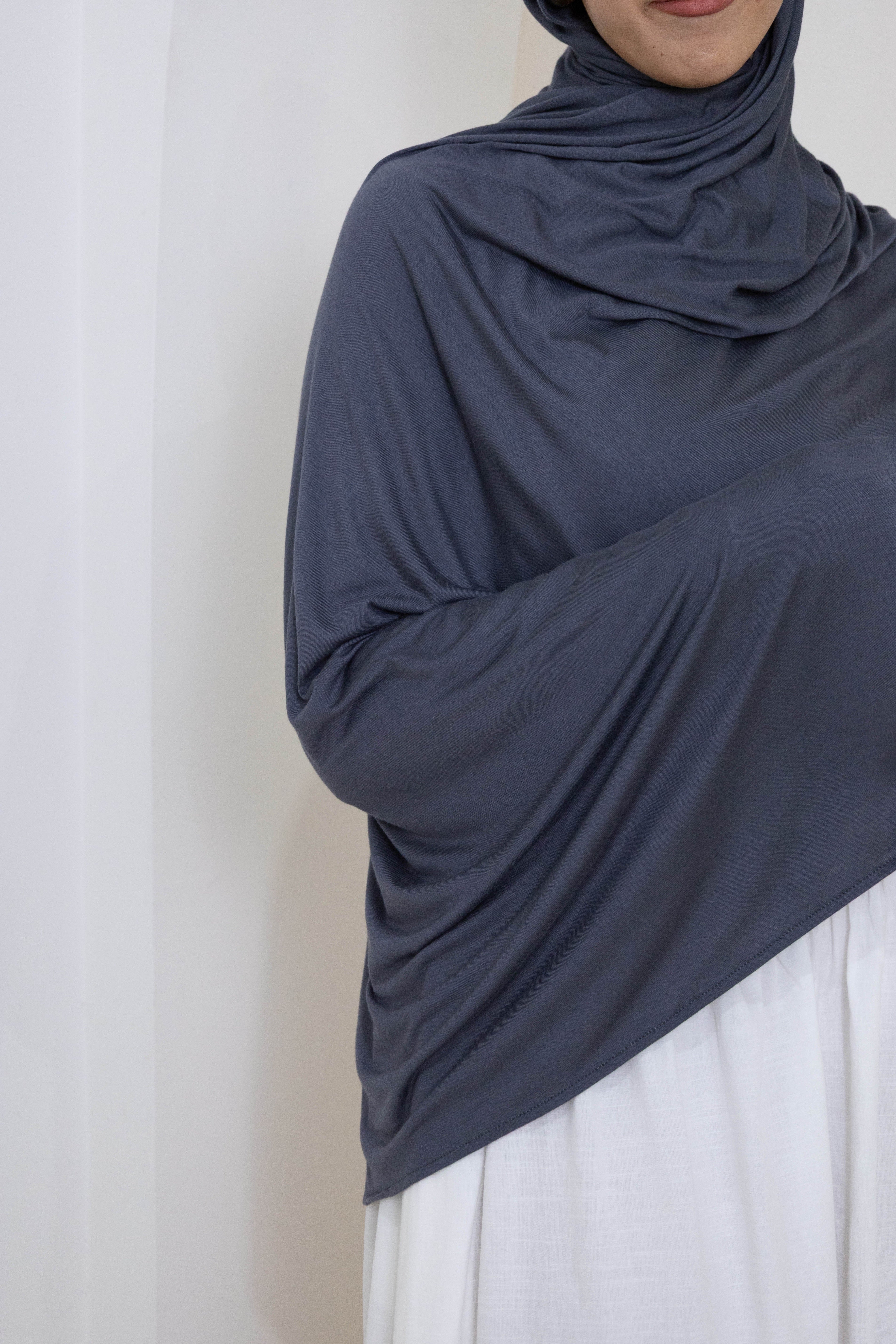 Jersey Hijab Storm with Matching Cap