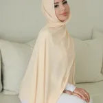 Finest Hijab Buttermilk w Matching Cap